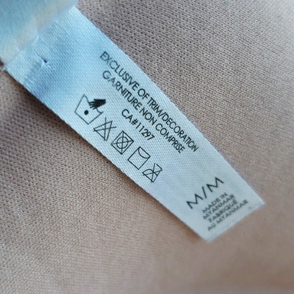 Tropical botanical fern leaf white and green bikini top - Picture 7 of 8